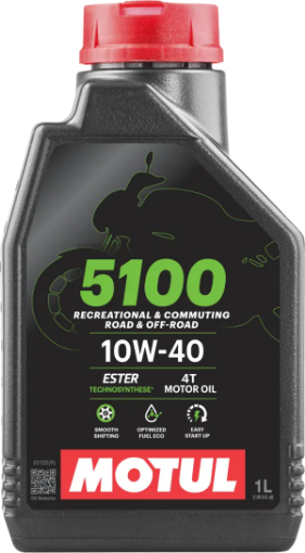 🛢️ MOTUL 5100 10W-40 4T – Yarı Sentetik Dayanım, Uzun Ömür ve Dengeleyici Performans resmi