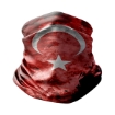 Prosev BT-055 Türk Bayraklı Bandana Buff - Motosiklet Boyunluk resmi
