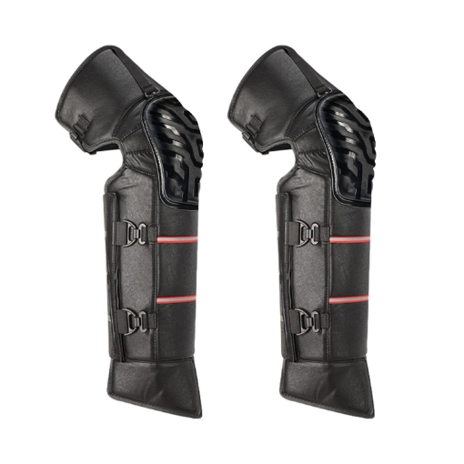 MTS DBK Soft Deri Bacak Koruyucu - Motosiklet Rüzgar ve Soğuk Koruma resmi