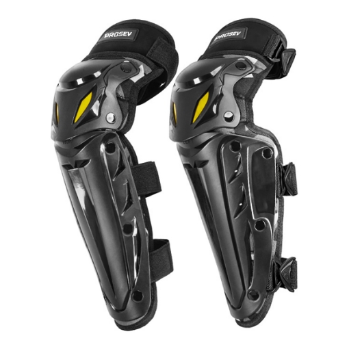 Prosev CE1201 Mafsallı Dizlik - CE Onaylı Motosiklet Diz Koruması resmi