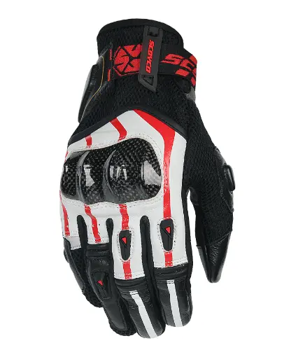 Scoyco MC109 Karbon Fiber Motosiklet Eldiveni - Dokunmatik Yüksek Koruma resmi