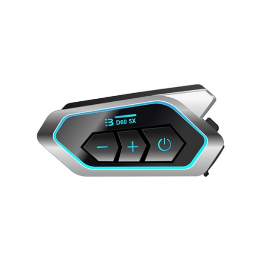 D60-5X Bluetooth Motosiklet İnterkomu - Bluetooth 5.3 Suya Dayanıklı resmi