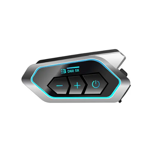 D60-5X Bluetooth Motosiklet İnterkomu - Bluetooth 5.3 Suya Dayanıklı resmi
