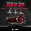 Fazer A52 2X Bluetooth Motosiklet İnterkomu - Çiftli Eşleşme Suya Dayanıklı resmi