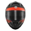 Scoyco 869 Shark Full Face Motosiklet Kaskı - Güneş Vizörlü Intercom Uyumlu resmi