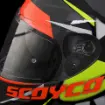 Scoyco 869 Shark Full Face Motosiklet Kaskı - Güneş Vizörlü Intercom Uyumlu resmi