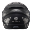 🏍️ SCOYCO 868 Space Full Face Motosiklet Kaskı – Çene Açılır Yapı, Güneş Vizörü ve Intercom Uyumu resmi