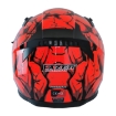 🏍️ FAZER FX 211 Fantastic Red Full Face Motosiklet Kaskı – Siyah Cam Güneş Vizörü ve Güçlü Koruma resmi