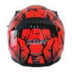 Fazer FX 211 Fantastic Red Full Face Motosiklet Kaskı - Güneş Vizörlü ABS resmi