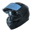 Fazer FX 211 Black Full Face Motosiklet Kaskı - Güneş Vizörlü ABS resmi