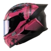 🏍️ FAZER FX 211 Ancient Beast Pink Full Face Motosiklet Kaskı – Siyah Cam Güneş Vizörü ve Güçlü Koruma resmi