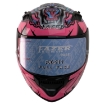 🏍️ FAZER FX 211 Ancient Beast Pink Full Face Motosiklet Kaskı – Siyah Cam Güneş Vizörü ve Güçlü Koruma resmi