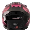 🏍️ FAZER FX 211 Ancient Beast Pink Full Face Motosiklet Kaskı – Siyah Cam Güneş Vizörü ve Güçlü Koruma resmi