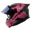 🏍️ FAZER FX 211 Ancient Beast Pink Full Face Motosiklet Kaskı – Siyah Cam Güneş Vizörü ve Güçlü Koruma resmi