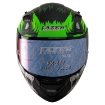 🏍️ FAZER FX 211 Rage Full Face Motosiklet Kaskı – Siyah Cam Güneş Vizörü ve Güçlü Koruma resmi