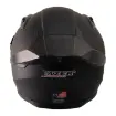 Fazer FX 211 Mat Siyah Full Face Motosiklet Kaskı - Güneş Vizörlü ABS resmi