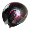 🏍️ MTS FX 101 Pink Woman Yarım Camlı Motosiklet Kaskı – Hafif Yapı ve Günlük Sürüş Konforu resmi