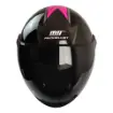 MTS FX 101 Pink Woman Yarım Camlı Motosiklet Kaskı - CE Onaylı Hafif ABS resmi