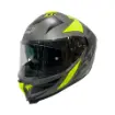 Sway SW 865 ST Titanium Yellow Full Face Kask - ECE 22.06 Pinlock Uyumlu resmi