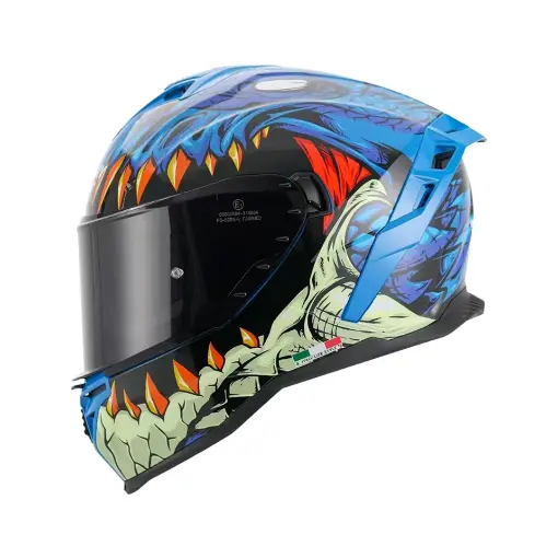 Sway SW 867 Storm Full Face Kask - ECE 22.06 Sertifikalı Pinlock Uyumlu resmi
