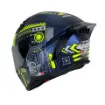 Sway SW 869 PRO Full Face Kask - ECE 22.06 Pinlock 70 Intercom Hazır resmi