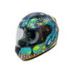 Sway SW 815K Ocean Black Blue Çocuk Motosiklet Kaskı - ECE 22.06 Hafif ABS resmi