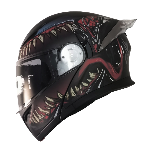 🏍️ FREEM FR-965 Swamp Çene Açılır Motosiklet Kaskı – Güneş Vizörlü, Güvenli ve Konforlu Tasarım resmi