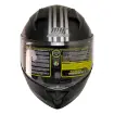MTS M-966 V2 WX20 Gri Çene Açılır Motosiklet Kaskı - Güneş Vizörlü ABS resmi
