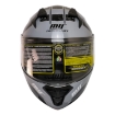 🏍️ MTS M-966 V2 WX10 Çene Açılır Motosiklet Kaskı – Güneş Vizörlü, ABS Gövde ve Konforlu Kullanımc resmi
