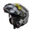 MTS M-966 V2 WX10 Çene Açılır Motosiklet Kaskı - Güneş Vizörlü ABS resmi