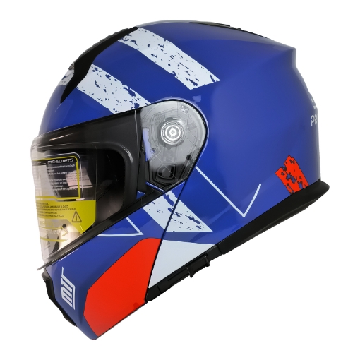 🏍️ MTS M-966 V2 SY76 Çene Açılır Motosiklet Kaskı – Güneş Vizörlü, ABS Gövde ve Konforlu Kullanımc resmi