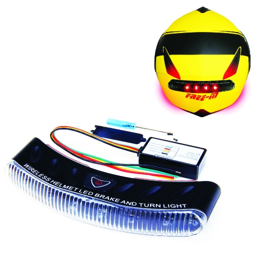 MTS KKL Kablosuz Kask İkaz Stop LED – Sinyal, Fren Işığı ve Suya Dayanıklı Tasarım resmi