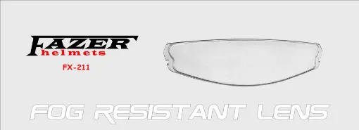 Fazer AF01 Antifog Pinlock Lens - Buğu Önleyici Kask Vizör Lensi resmi