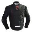 Prosev 186 Leather Siyah 4 Mevsim Motosiklet Montu - CE Korumalı Havalandırmalı resmi