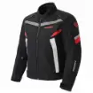 Prosev JKT01 Siyah Kırmızı 4 Mevsim Motosiklet Montu - CE Korumalı Reflektörlü resmi