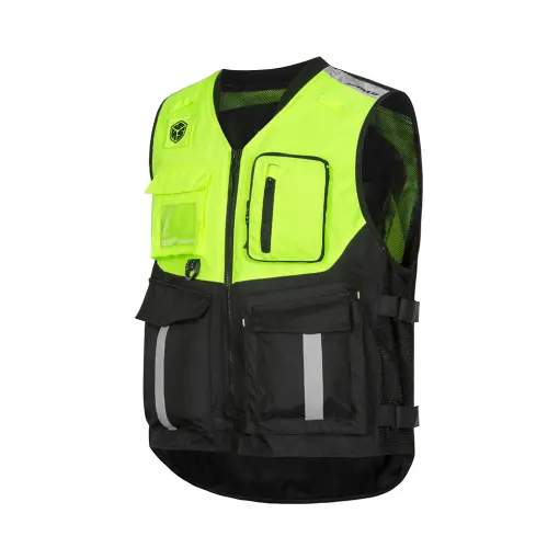 Scoyco JK116 Neon Reflektörlü Yelek - Yüksek Görünürlük Çok Cepli resmi