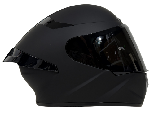 🏍️RIVOX R2 Matt Black Full Face Kask – ECE 22.06 Güvenlik ve Üst Düzey Sürüş Konforu resmi