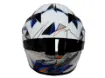 Rivox R2 Geometry Full Face Kask - ECE 22.06 Pinlock Uyumlu Geometrik Tasarım resmi