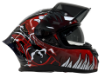 🏍️RIVOX R1 Venom Full Face Kask – ECE 22.06 Güvenlik ve Agresif Sportif Tasarım resmi