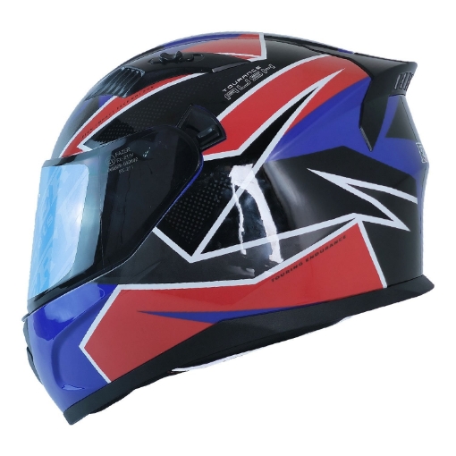 🏍️ FAZER FX 211 Rush Full Face Motosiklet Kaskı – Siyah Cam Güneş Vizörü ve Güçlü Koruma resmi