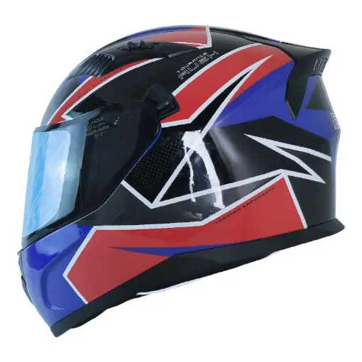 Fazer FX 211 Rush Full Face Motosiklet Kaskı - Güneş Vizörlü ABS resmi