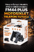 Jiekai FM-44 Plus Turuncu Titreşim Önleyici Telefon Tutucu - Ayna Gidon Bağlantılı resmi