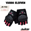 Jiekai JK-YX Pembe Yarım Eldiven - Yazlık Şık ve Konforlu Motosiklet Eldiveni resmi