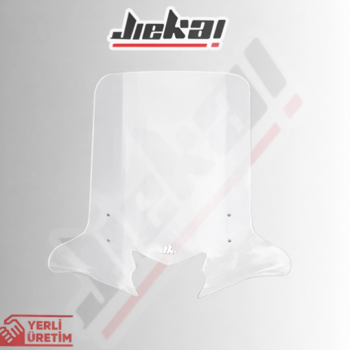 Jiekai RELLAX Honda Dio Şeffaf Ön Siperlik 76 cm - Aerodinamik 2021-2024 resmi