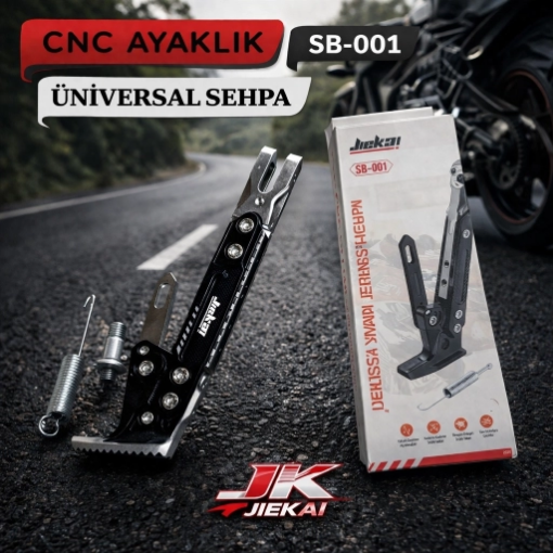 🔩 Jiekai SB-001 Gümüş Universal CNC Yan Sehpa Ayaklık resmi