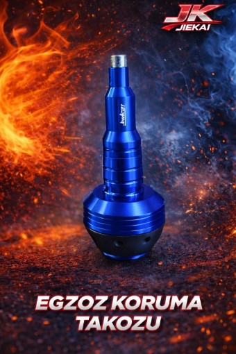 🛵 Jiekai YP-04 Renkli Koruma Takozu Mavi resmi