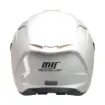 MTS X340 White Full Face Motosiklet Kaskı - Fiber Gövde Güneş Vizörlü resmi