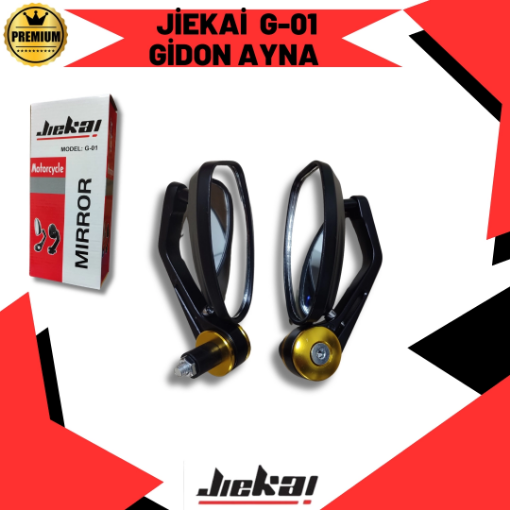 JIEKAI Universal Gidon Aynası Gold – Sport Tasarım ve Geniş Görüş Açısı resmi