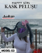 JIEKAI Model-03 Kask Peluşu – Tek Ebat resmi