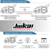 JIEKAI JK-4000 Bluetooth Motosiklet İnterkom resmi